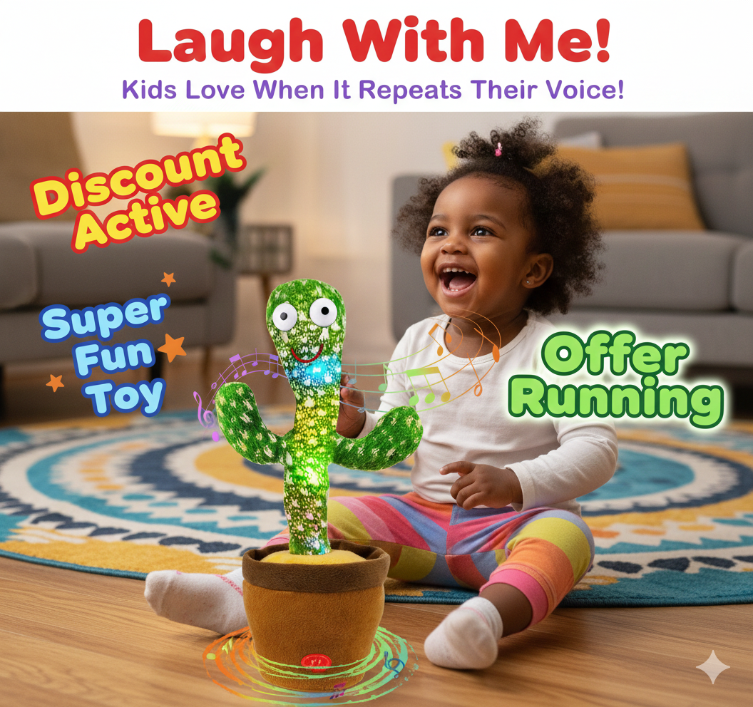 Dancing & Talking Cactus Toy
