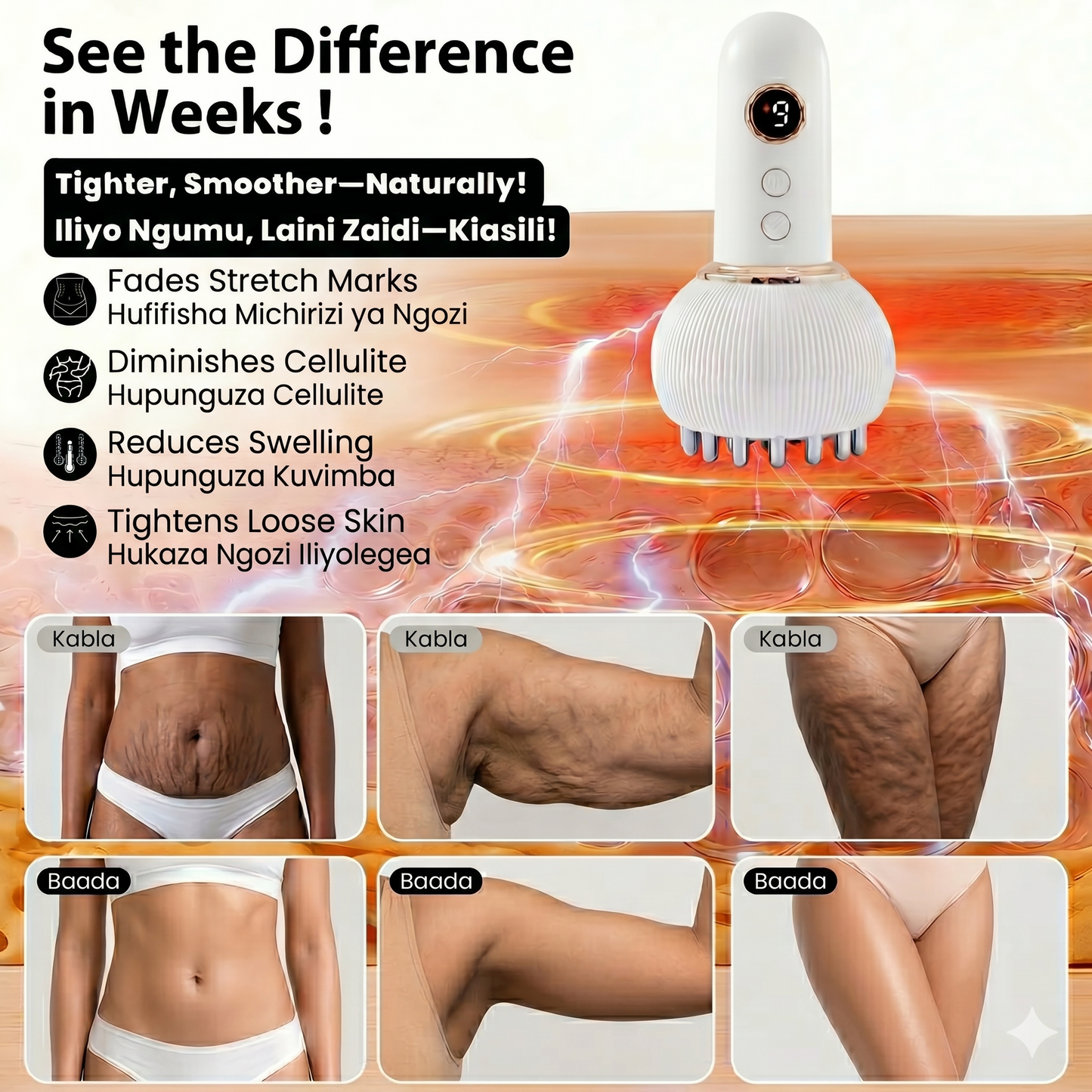 4-in-1 Heated Body Sculpting Machine