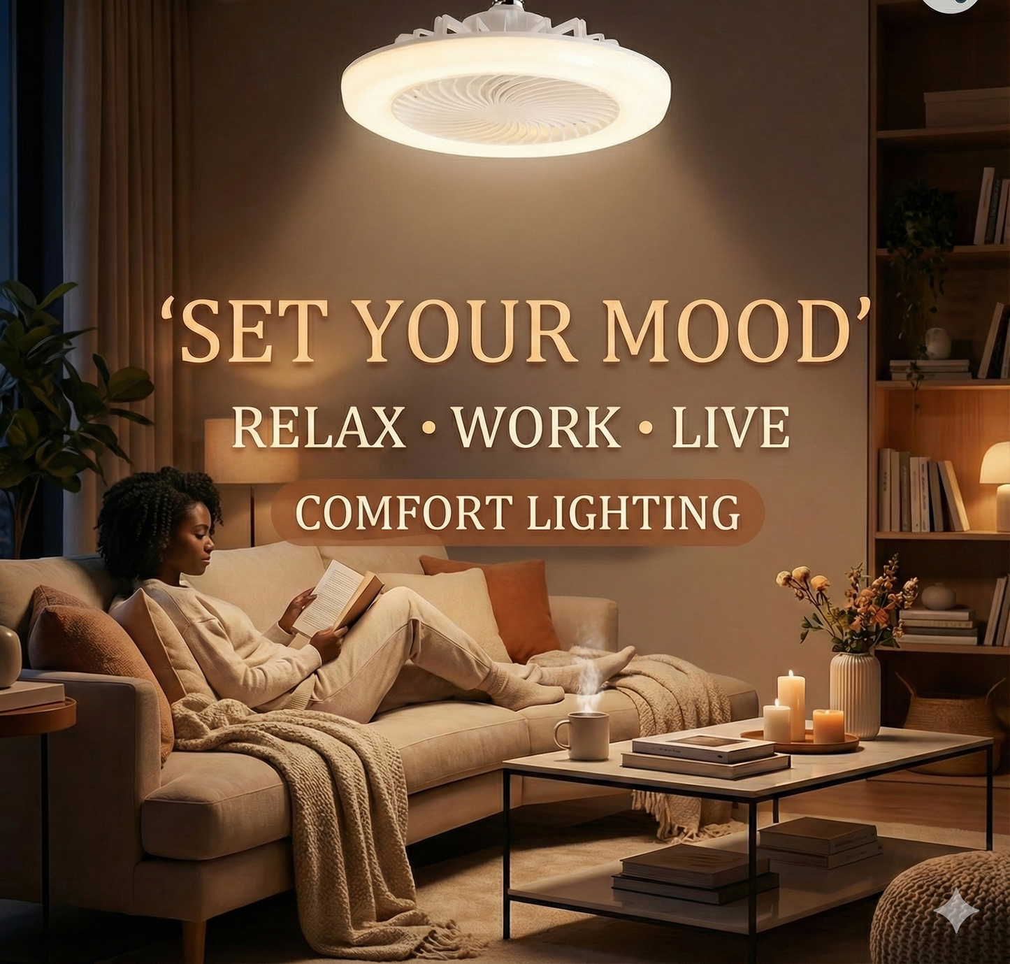 Fan light multi-function
