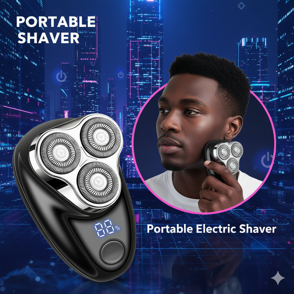 Portable ElectrPortable Electric Shaveric Shaver