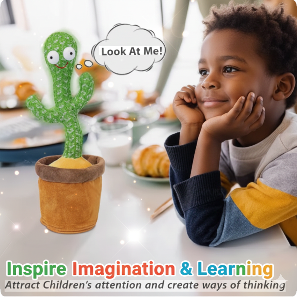 Dancing & Talking Cactus Toy