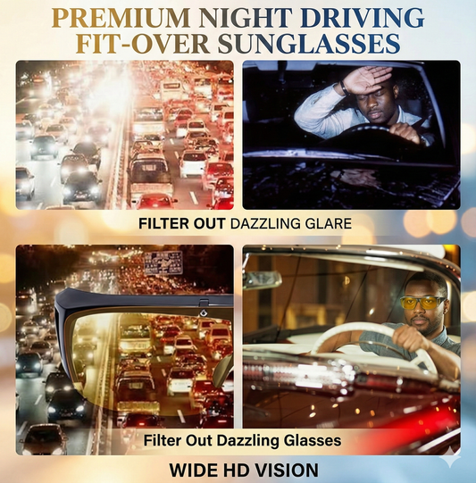 2 in 1 HD Night Vision Glasses