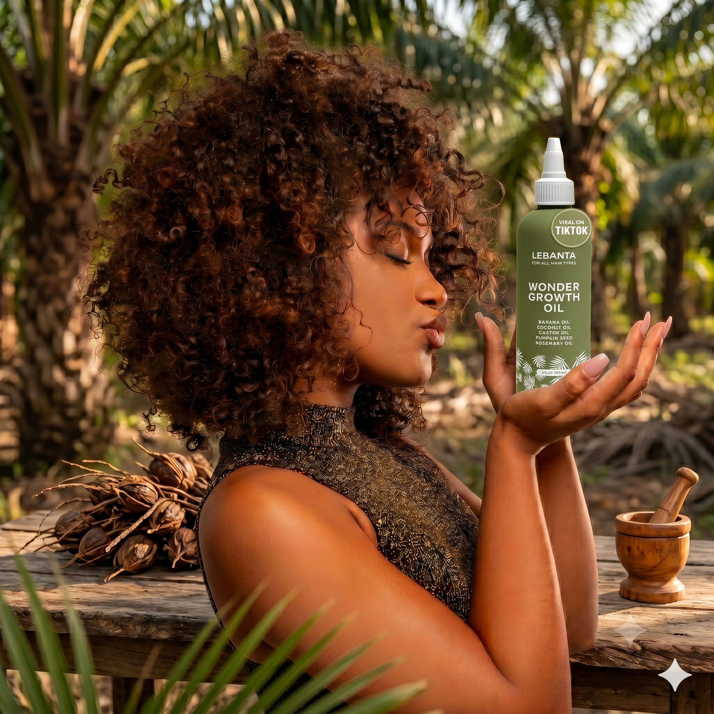 LeBanta 100% Natural Batana Oil for Intense Hair Growth