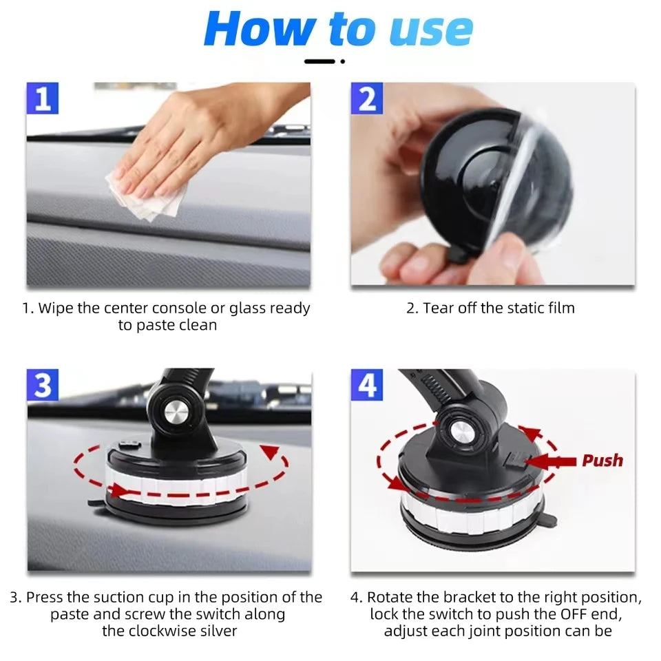 Strong Suction Cup Car Universal Holder