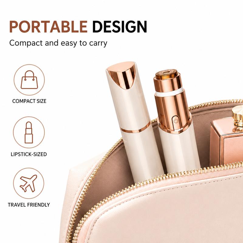 2-in-1 Women's Eyebrow and Facial Hair Removal Device