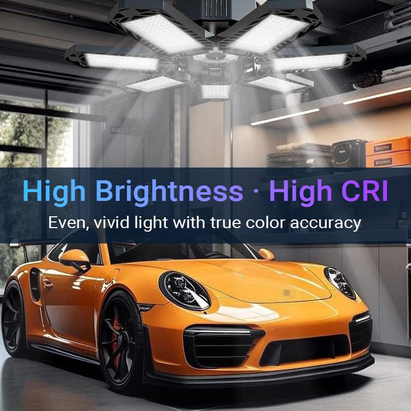 Smart 7+1 Deformable LED Garage & Shop Lights