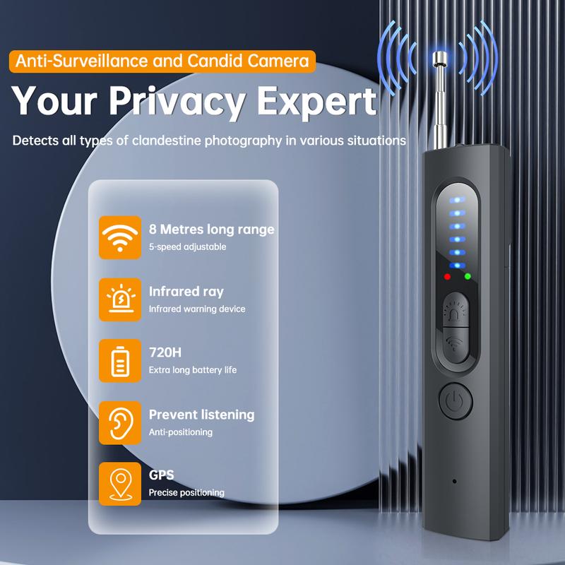 2026 Smart 4-in-1 Anti-Spy Hidden Camera Detector