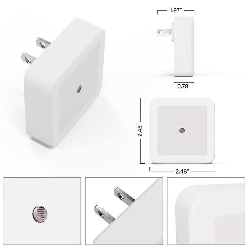 Smart Dusk-to-Dawn LED Night Light Kit (Multi-Pack)